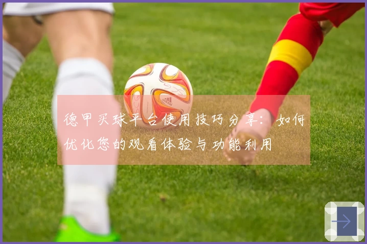 德甲买球平台使用技巧分享：如何优化您的观看体验与功能利用