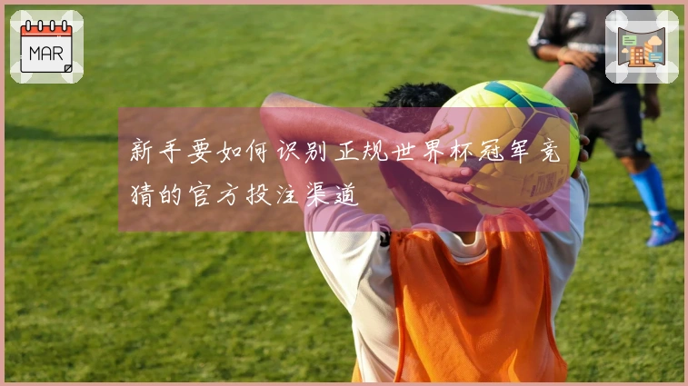 新手要如何识别正规世界杯冠军竞猜的官方投注渠道