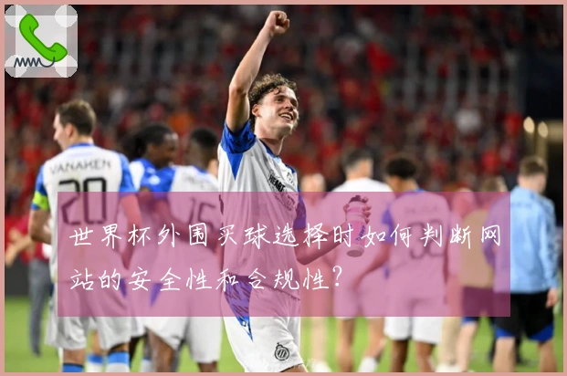 世界杯外围买球选择时如何判断网站的安全性和合规性？
